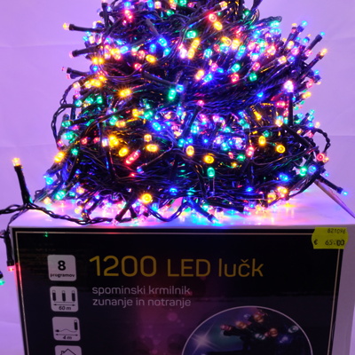Lučke zunanje/notranje 1200LED PISANE 8 PROGRAMOV 821096