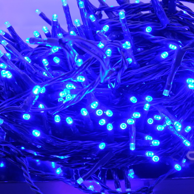 Lučke zunanje/notranje 320LED MODRE 8 PROGRAMOV 820873