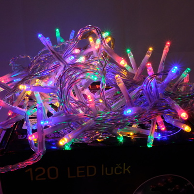 Lučke zunanje/notranje 120LED PISANE 8 PROGRAMOV 820588