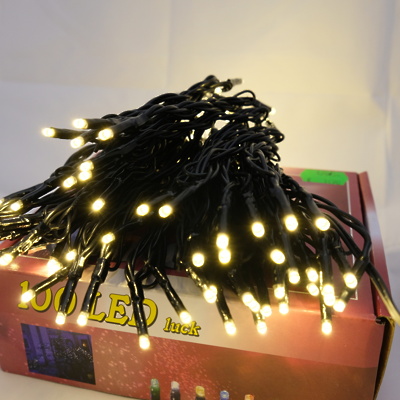 Lučke zunanje/notranje 100LED TOPLO BELE 