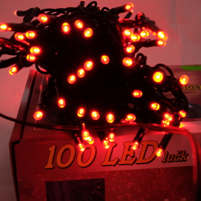 Lučke zunanje/notranje 100LED RDEČE 820585