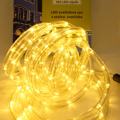 Lučke zunanje/notranje SVETLOBNA CEV TOPLO BELA 6m 820264