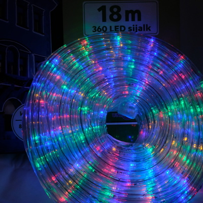 Lučke zunanje/notranje SVETLOBNA CEV PISANA 18m, 8 PROGRAMOV 820874