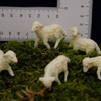 Figurice in dodatki za jaslice ovčke mini 700140