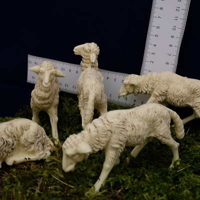 Figurice in dodatki za jaslice ovčke velike 700111