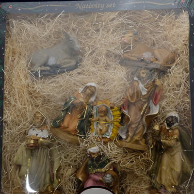 Figurice in dodatki za jaslice komplet (700025)