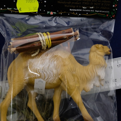 Figurice in dodatki za jaslice kamela (700031)