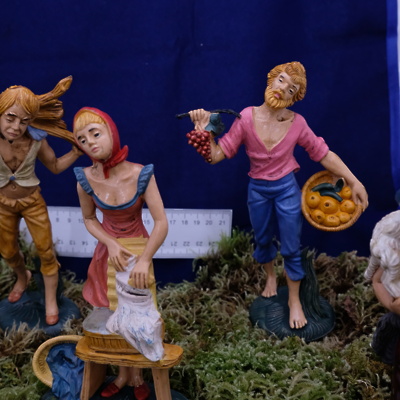 Figurice in dodatki za jaslice pastirji 15cm (820615)