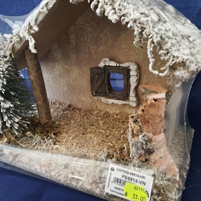 Figurice in dodatki za jaslice štalca (821175)