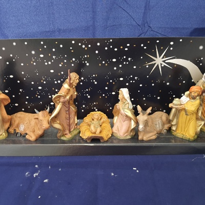 Figurice in dodatki za jaslice komplet 12cm (821156)