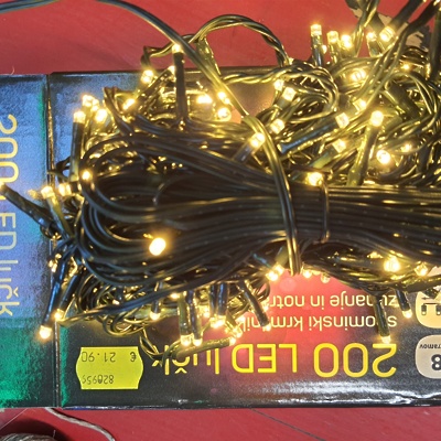 Lučke zunanje/notranje 200LED TOPLO BELA 8 PROGRAMOV 820959