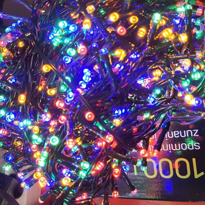 Lučke zunanje/notranje 1000LED PISANE 8 PROGRAMOV 820795