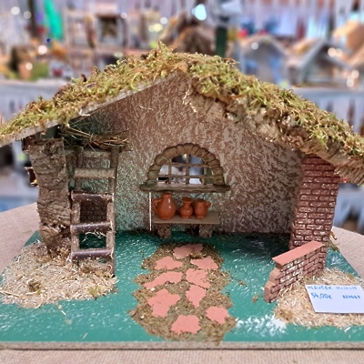 Figurice in dodatki za jaslice HLEVČEK 820587