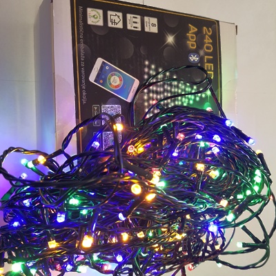 Lučke zunanje/notranje 240 LED APP 820406