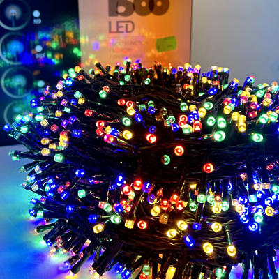 Lučke zunanje/notranje 1500LED PISANA 8 PROGRAMOV 820208