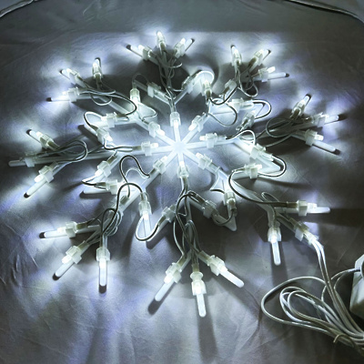 50LED motiv snežinke 820413