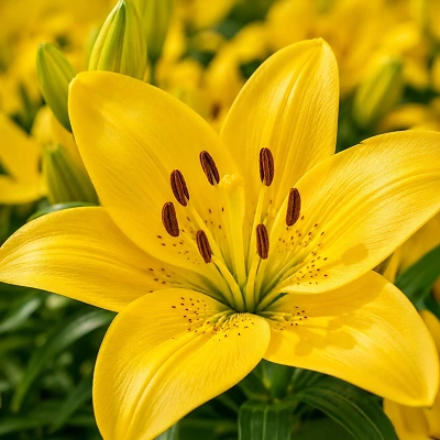 Čebulice Lilija Asiatic Yellow 2kom